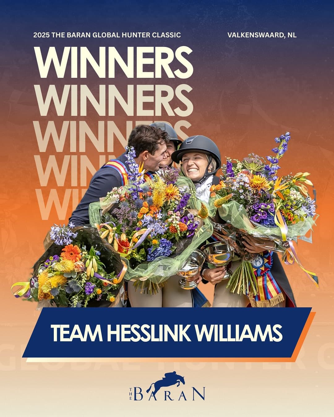 Team Hesslink Williams wins Baran Global Hunter Classic